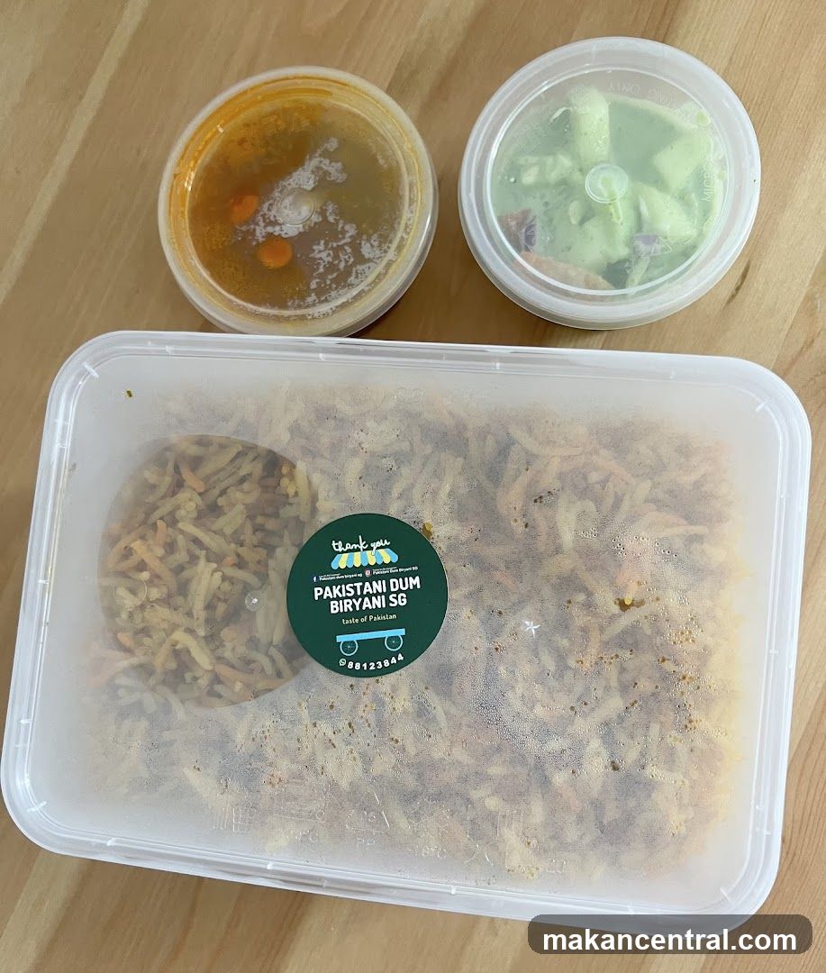 Pakistani Dum Biryani Takeout