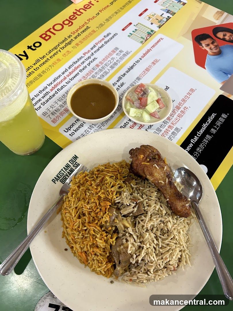 Pakistani Dum Biryani Meal