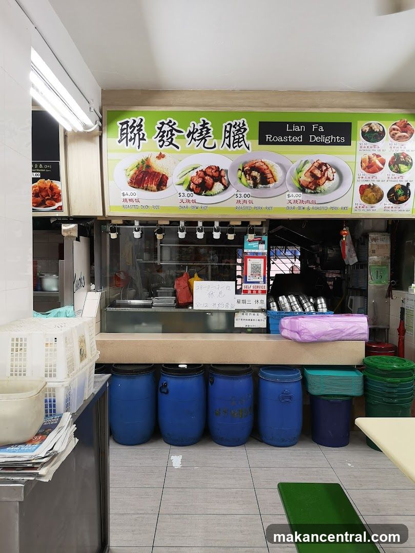 Lian Fa Roasted Delights Menu