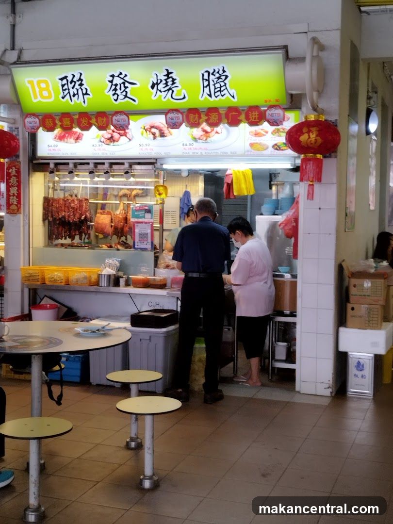 Roasted Duck and Pork Stall