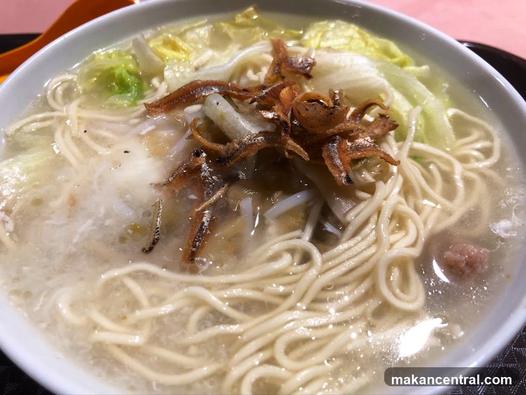 Noodle Soup with Anchovies