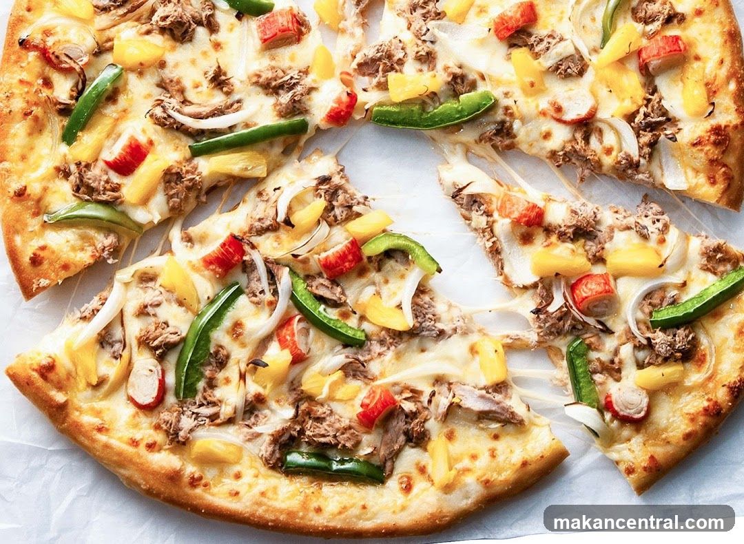 Tuna and Pineapple Pizza
