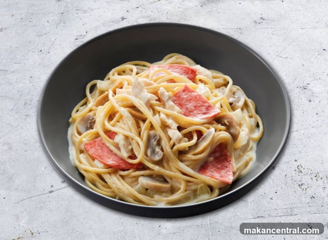 Spaghetti with Cream Sauce