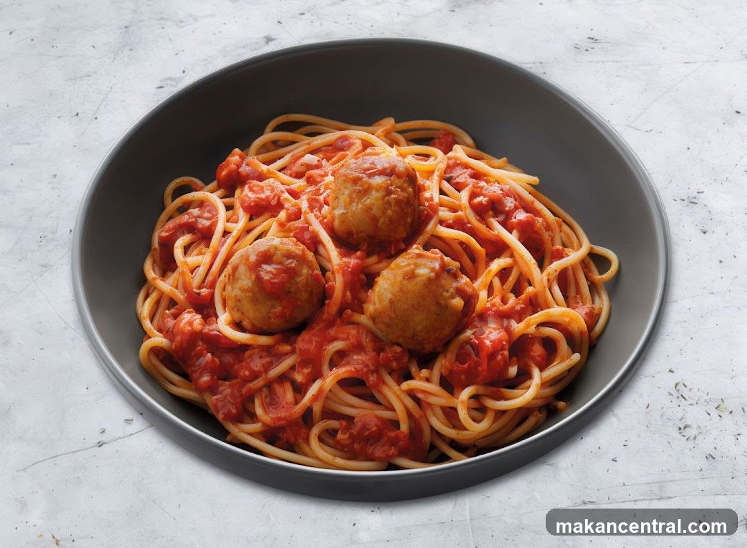 Spaghetti and Meatballs
