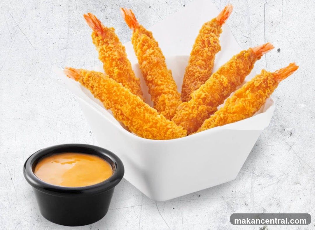 Crispy Fried Shrimp with Dipping Sauce