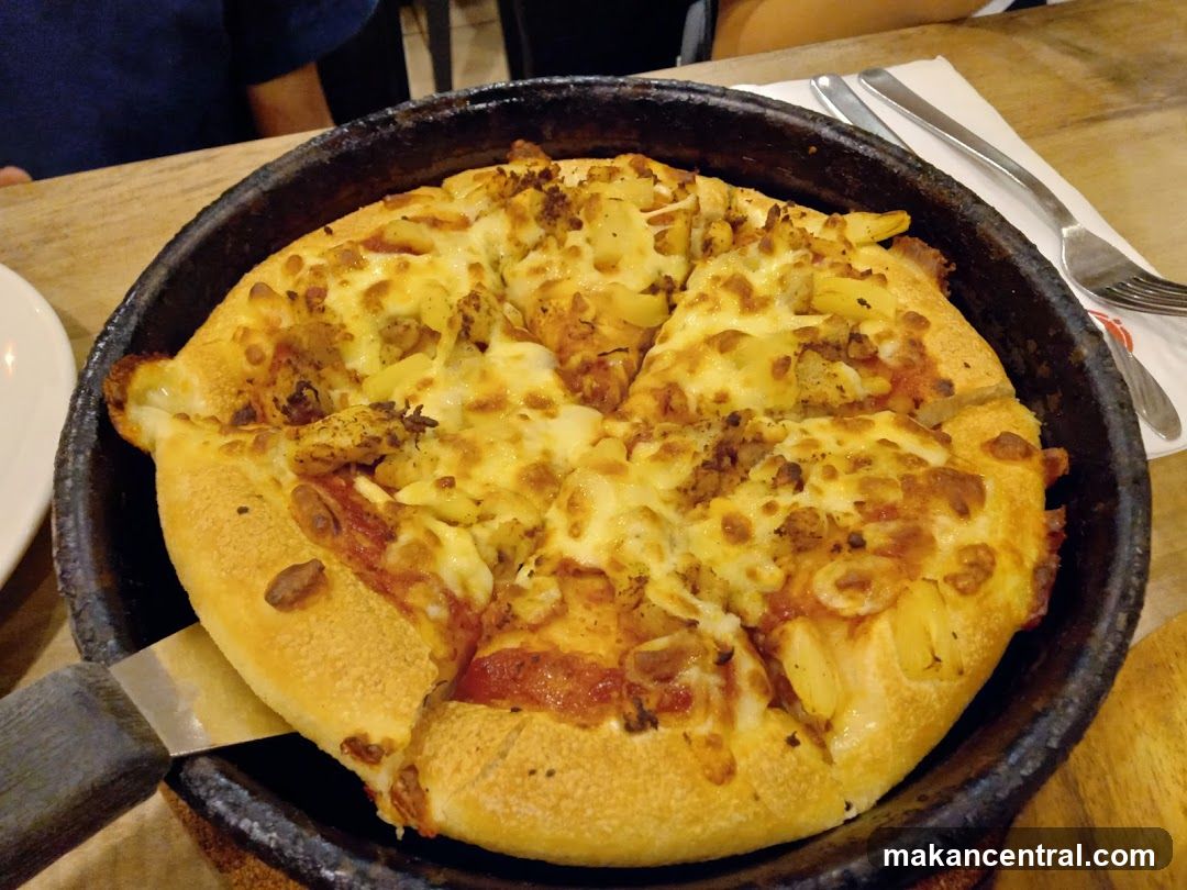 Pizza in a pan