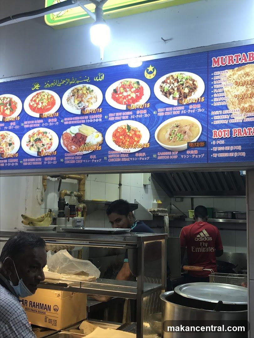Food Stall Menu