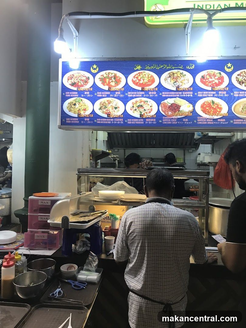 Food Stall Menu
