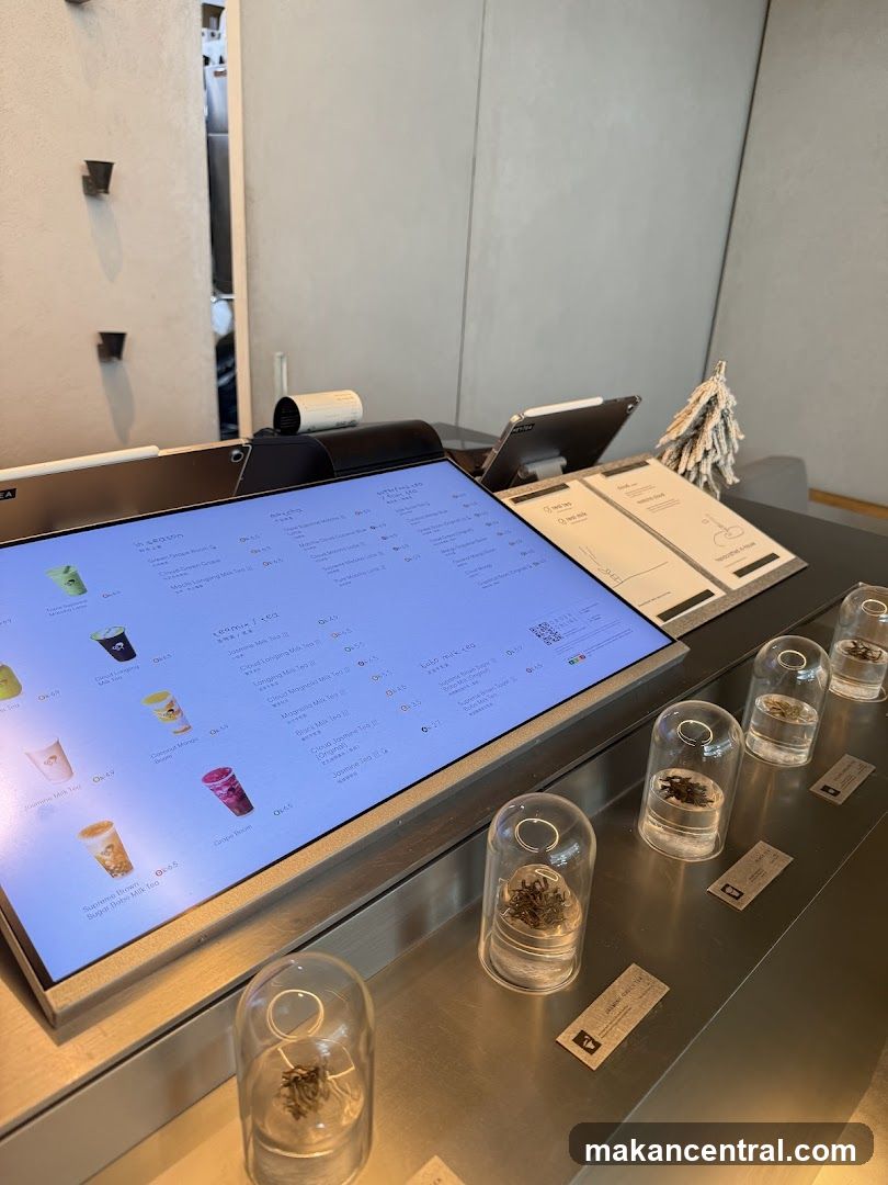 Tea Menu