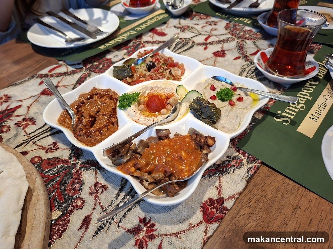 Mezze Platter with Tea