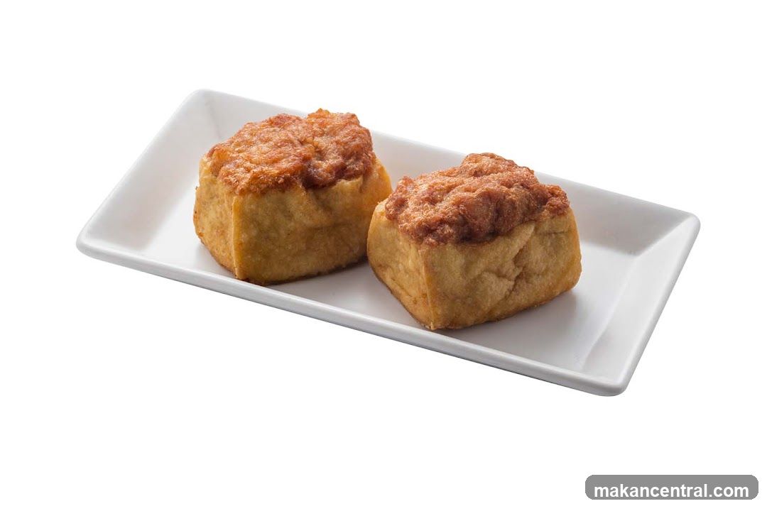 Fried Tofu with Topping