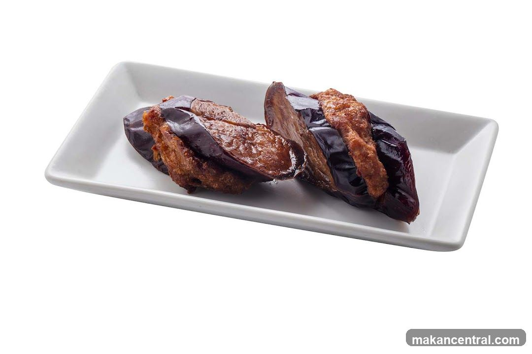 Stuffed Eggplant Slices