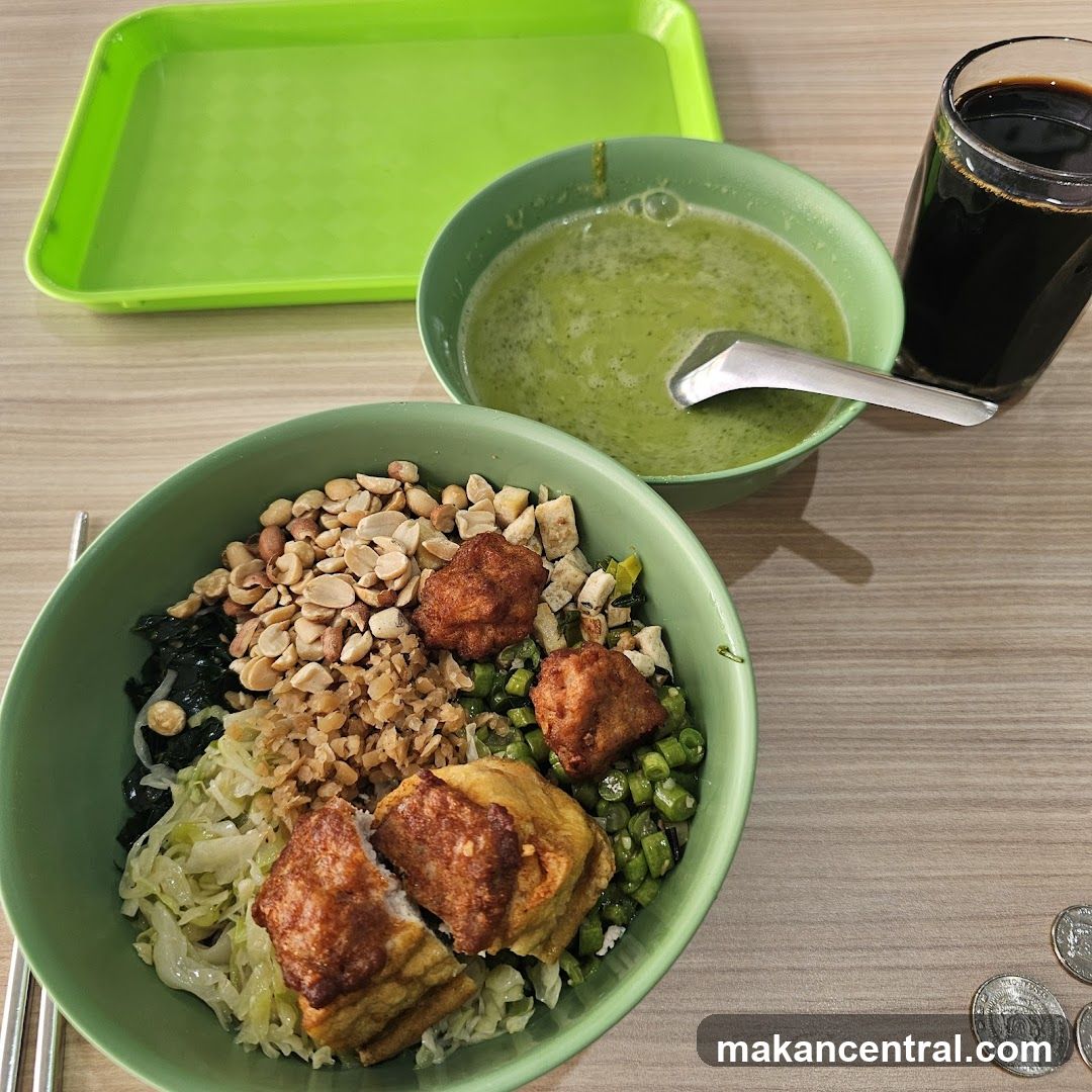 Meal with Soup and Drink