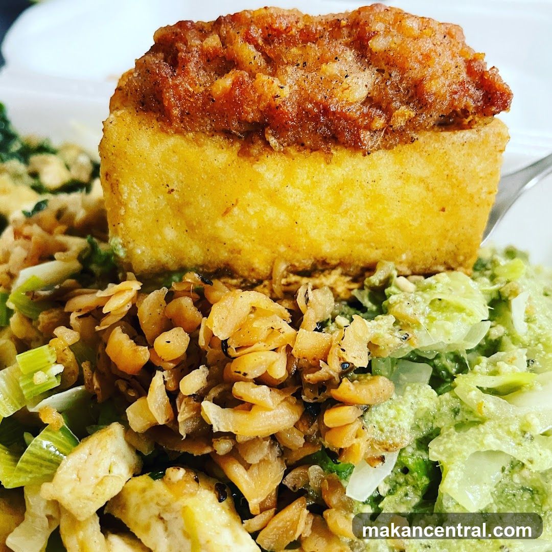 Fried Tofu Dish