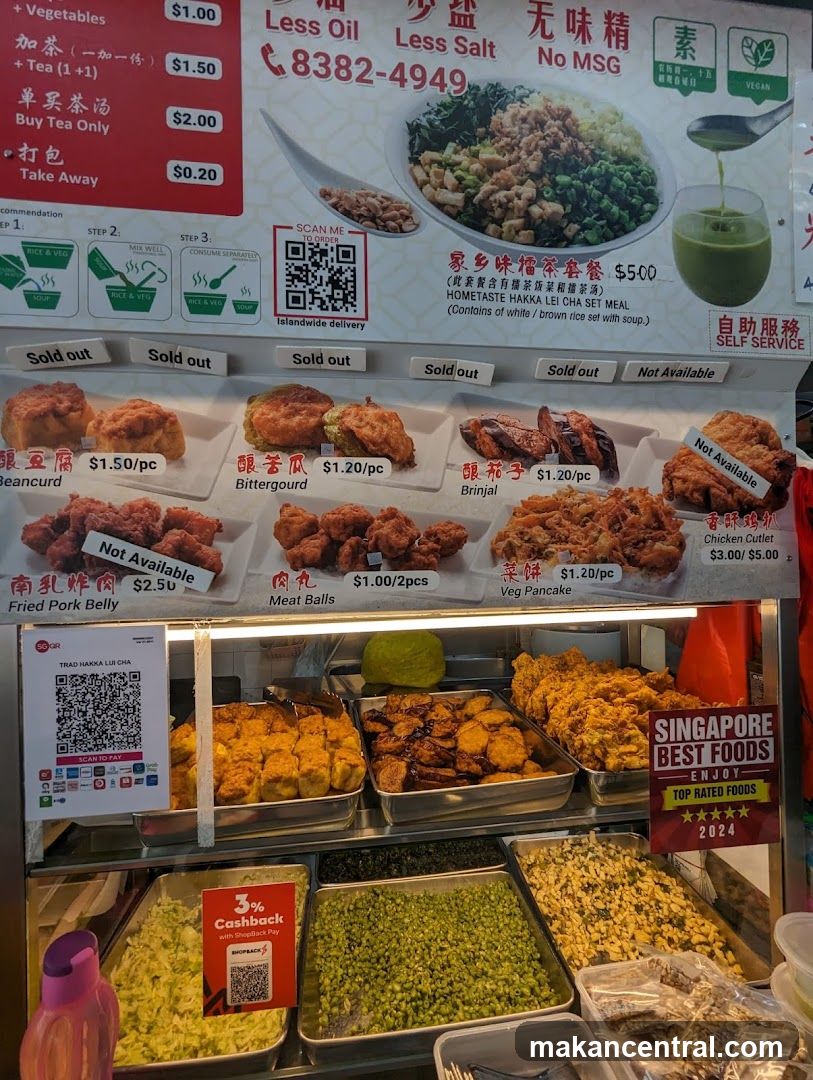 Hakka Lei Cha Stall