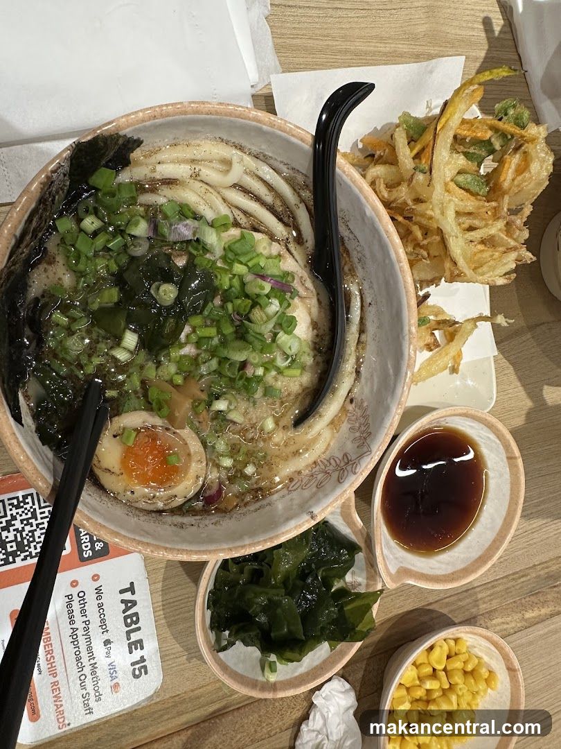 Udon Noodle Soup with Tempura