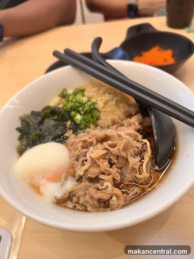 Beef Udon Noodle Soup