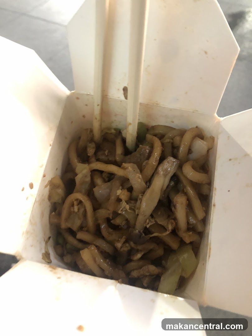 Noodles in a Takeout Box