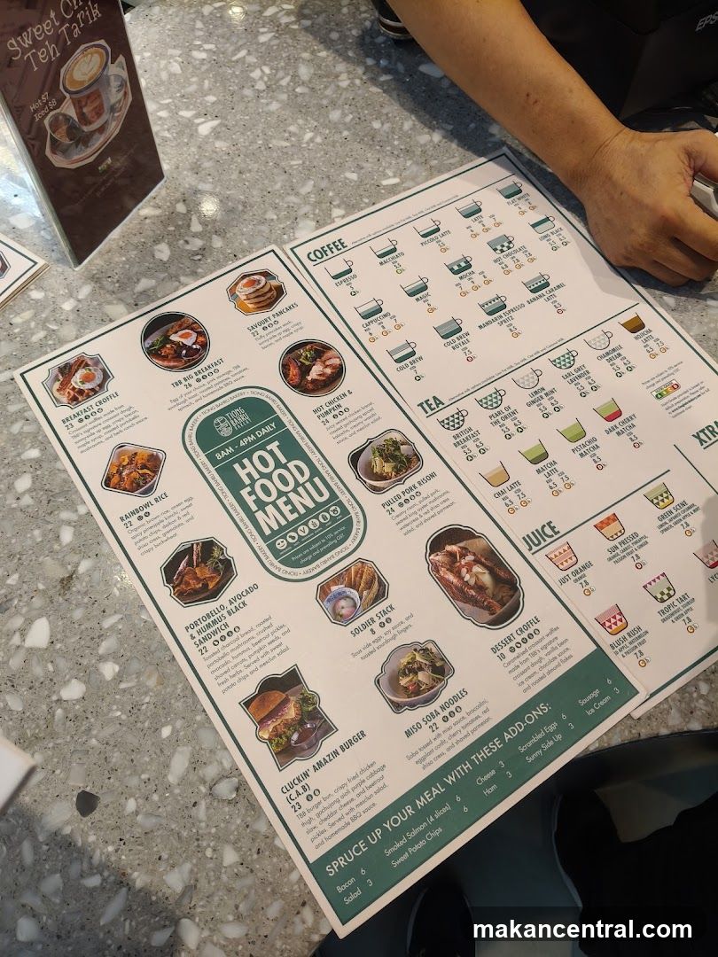 Hot Food Menu