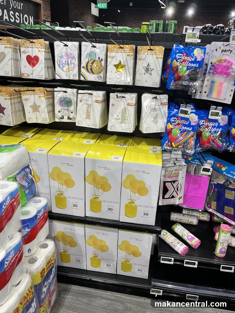 Party Supplies Aisle