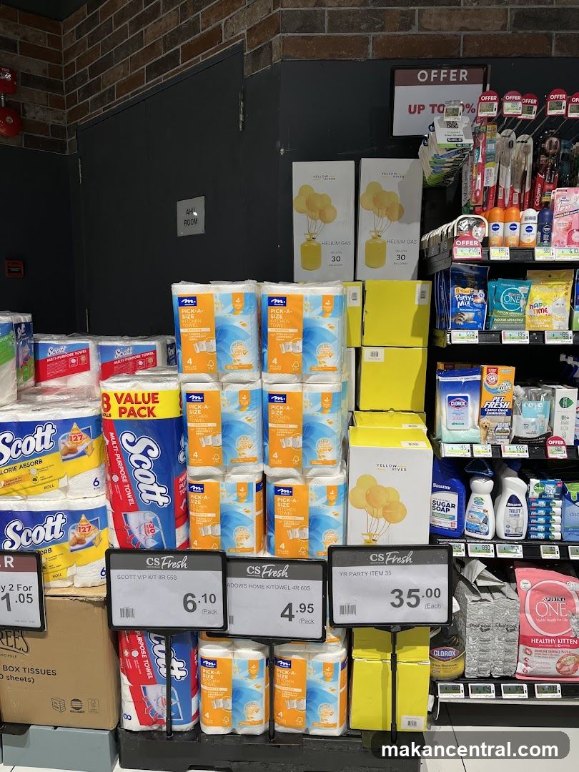 Household Supplies Aisle
