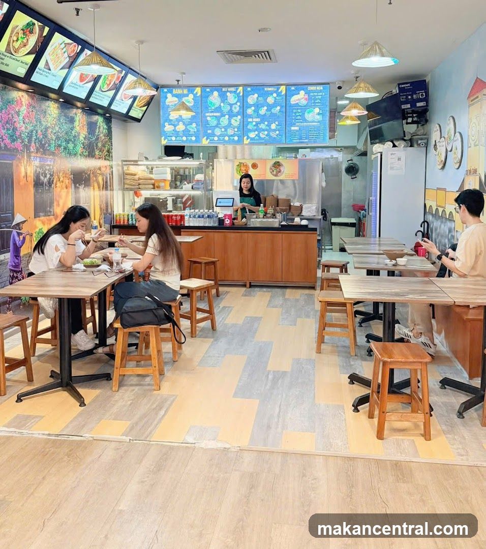 Vietnamese Restaurant Interior