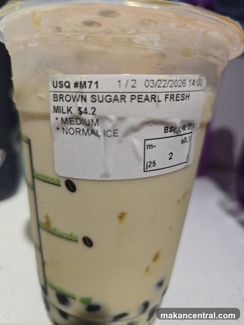 Brown Sugar Pearl Milk Tea