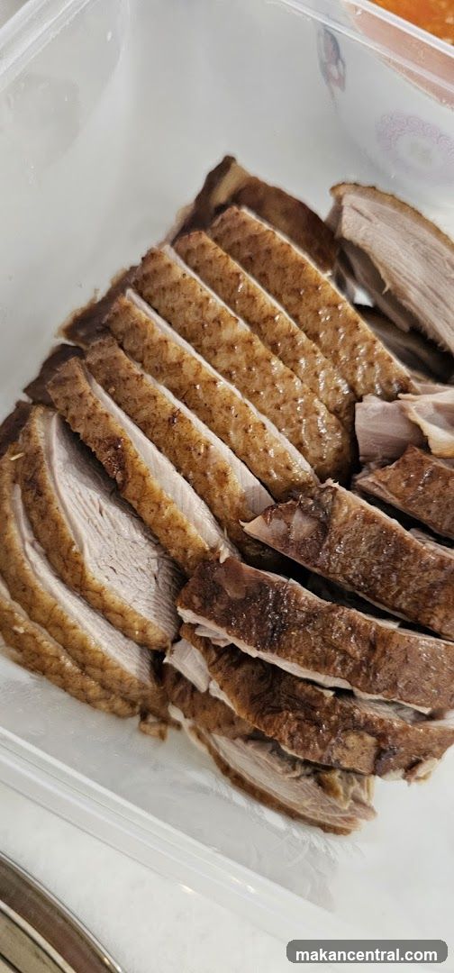Sliced Roasted Duck