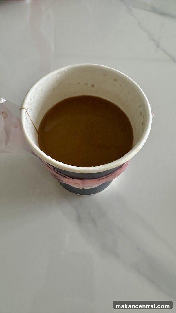 Coffee in a paper cup