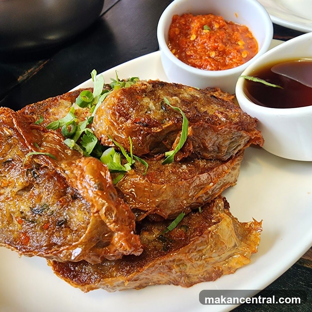 Fried Rolls with Dipping Sauces