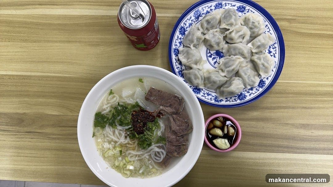 Noodle Soup and Dumplings