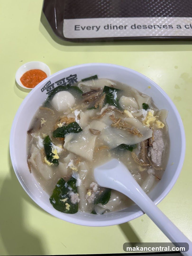 Noodle Soup Dish