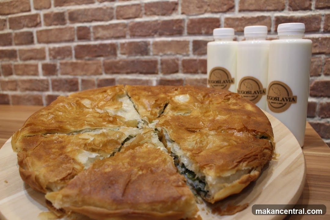Savory Pie and Drinks