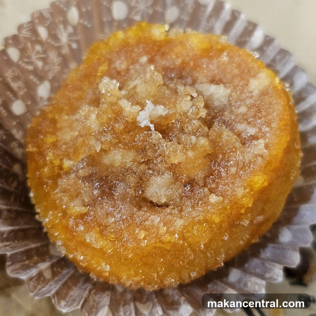 Close-up of a Sugared Pastry