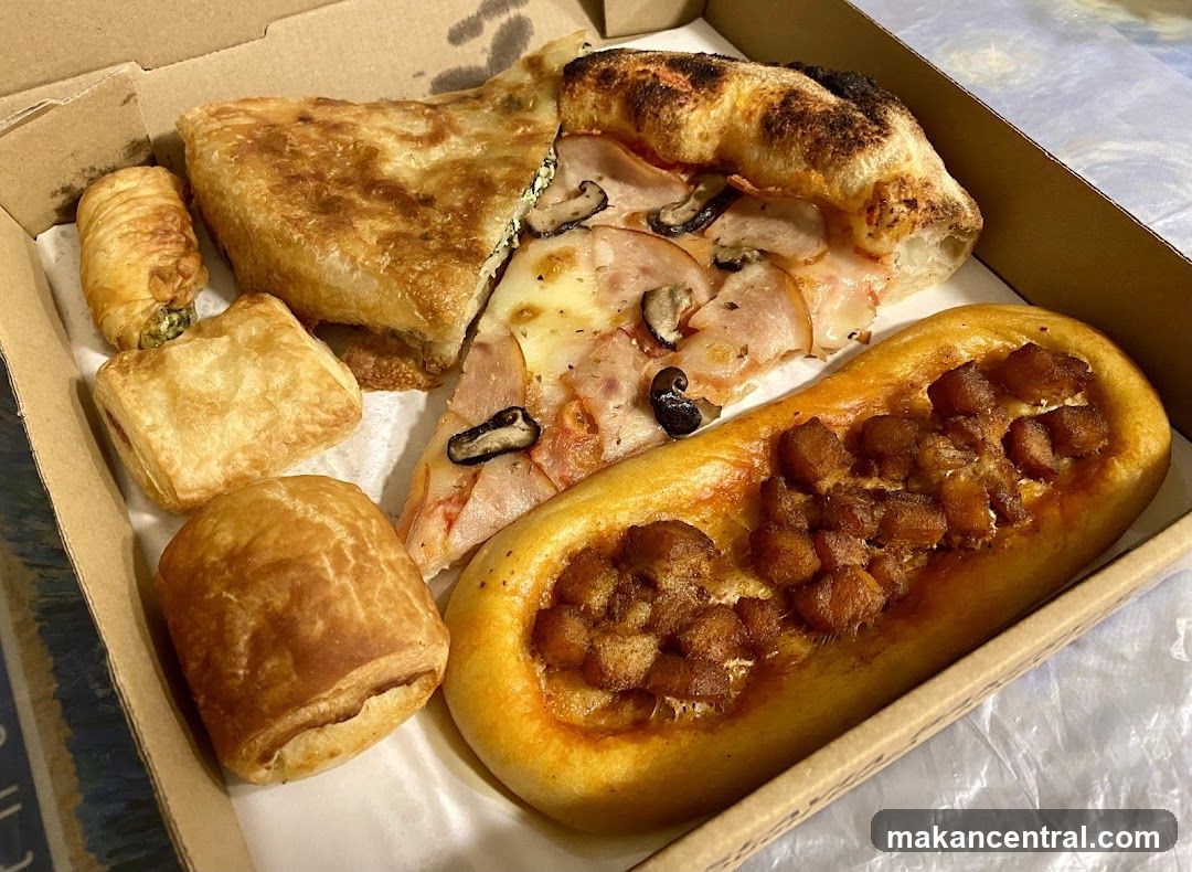 Assorted Baked Goods in a Box