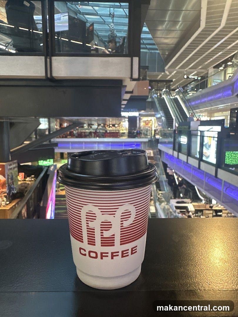 Coffee Cup in Mall