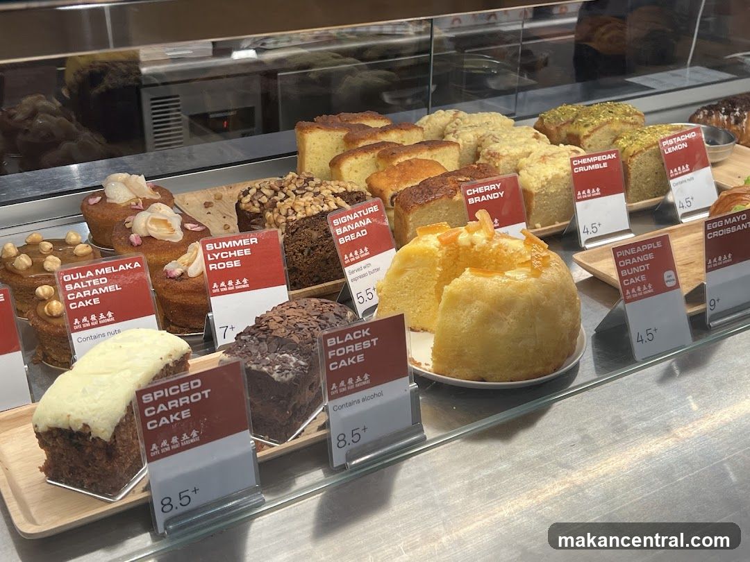 Assortment of Cakes and Pastries