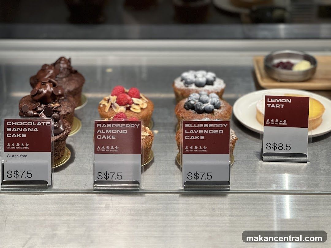 Cakes and Tarts Display