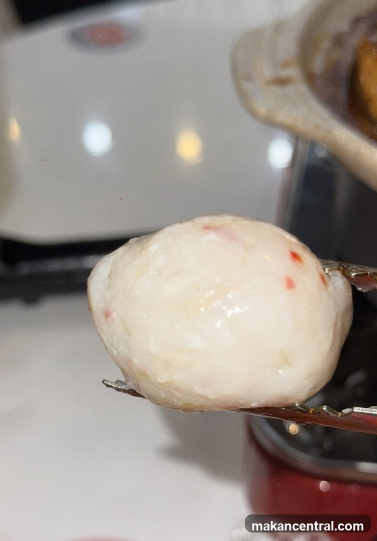 Close-up of a Meatball