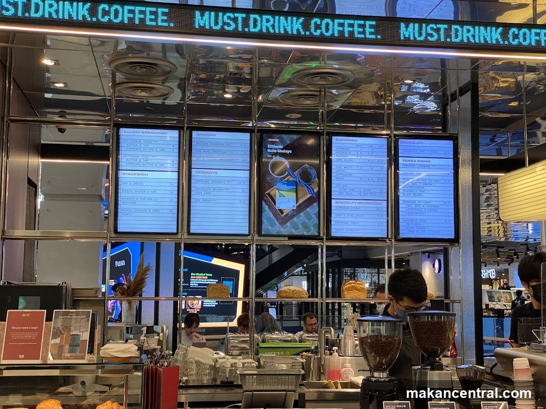 Coffee Shop Menu