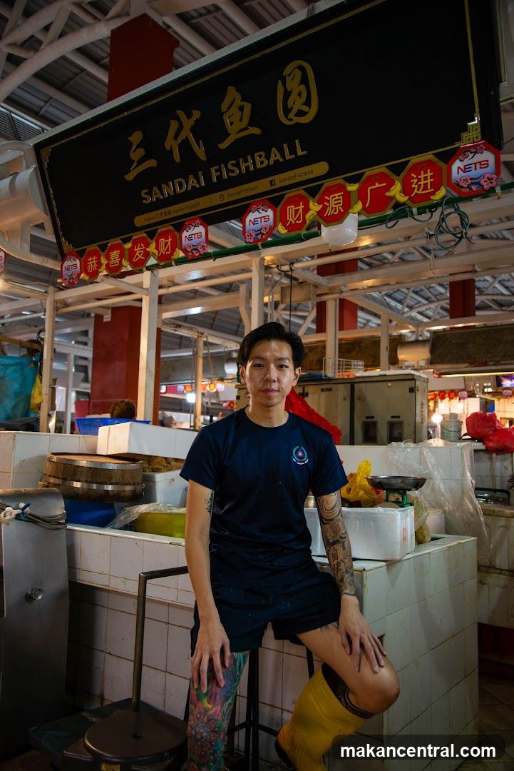 Sandai Fishball Stall Owner