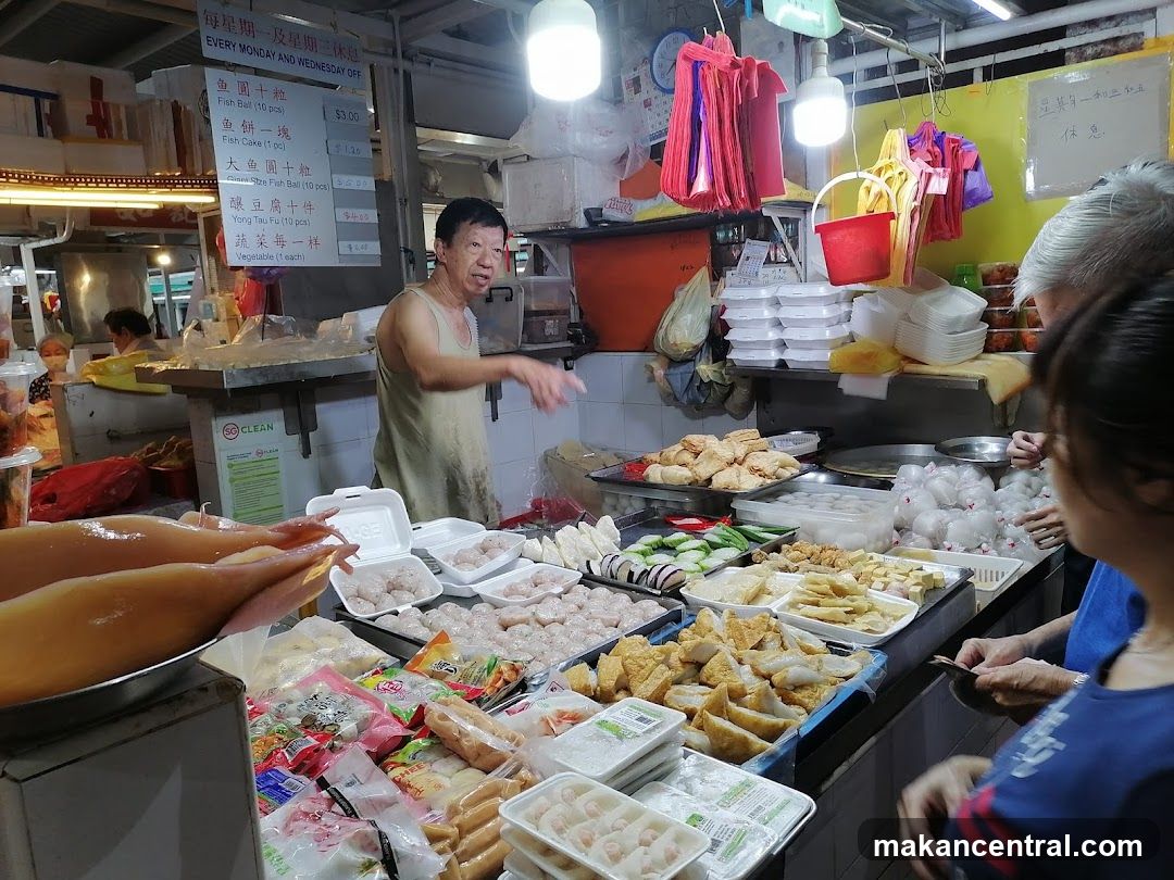 Market Stall with Food Items