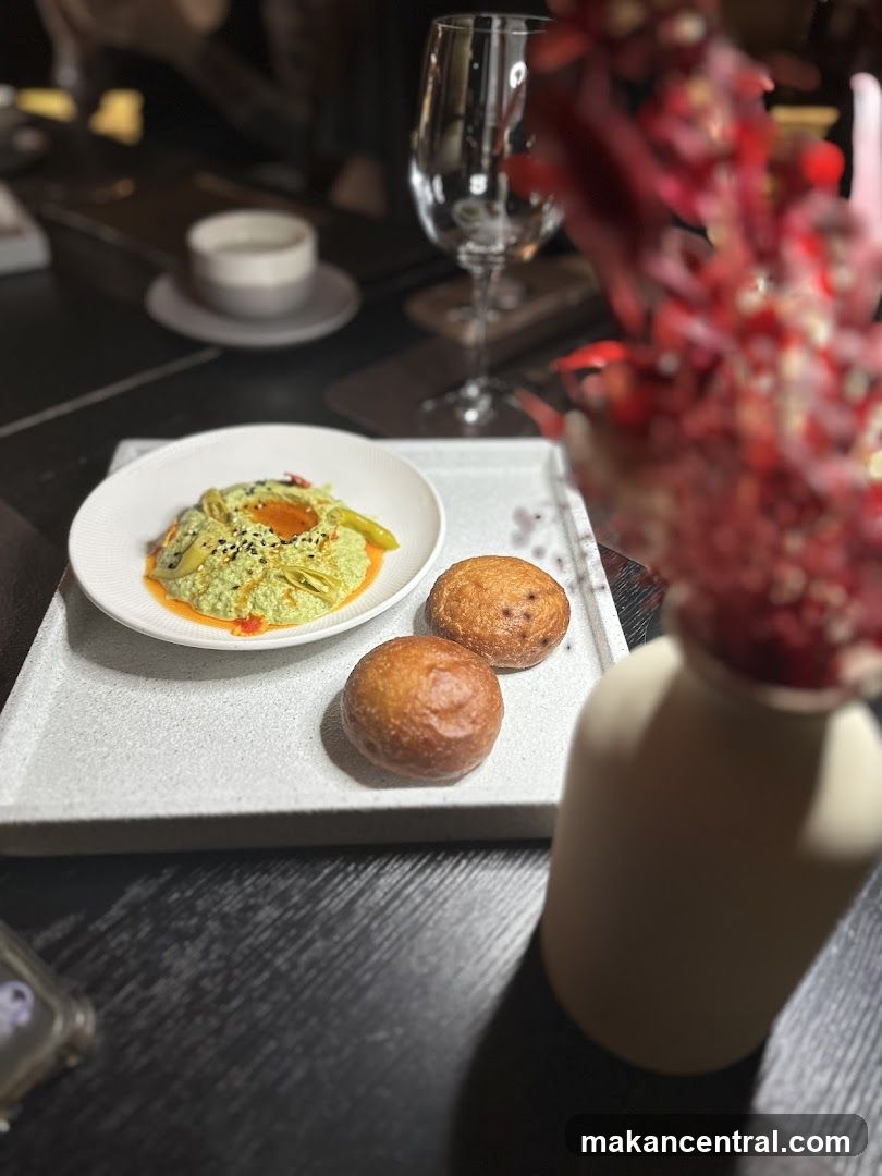 Appetizer with Bread Rolls