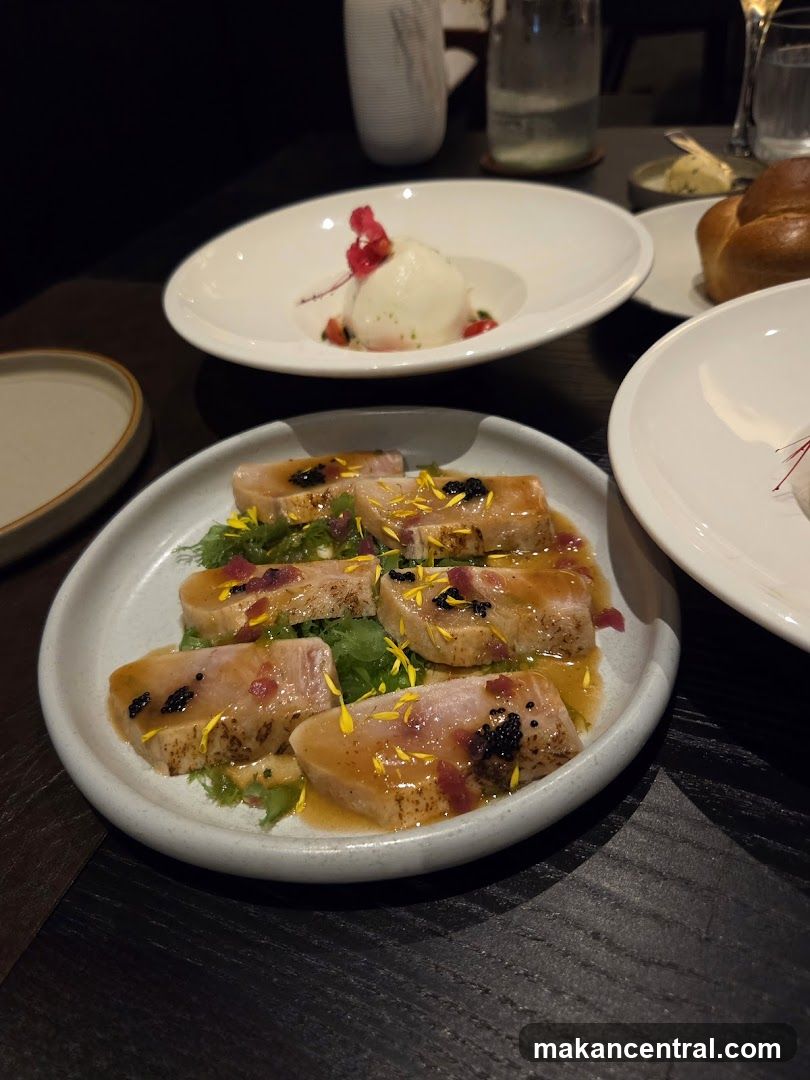Seared Tuna Dish