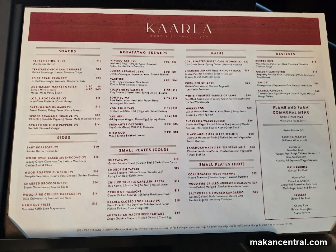 KAARLA WOOD FIRE GRILL & BAR