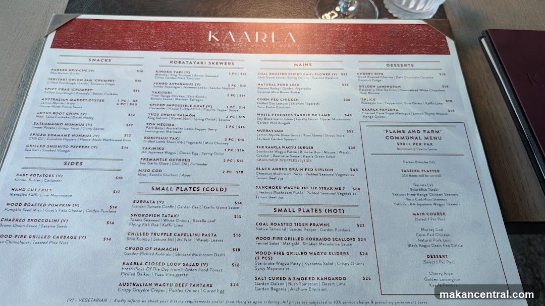 KAARLA WOOD-FIRE GRILL BAR