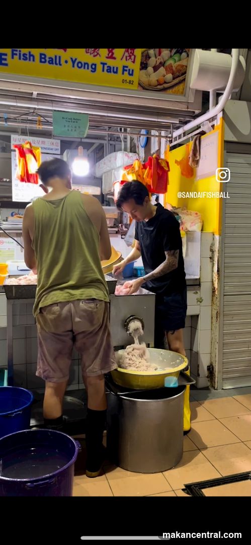 Fish Ball and Yong Tau Fu Preparation