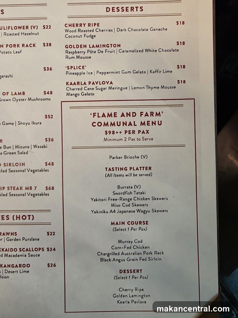 DESSERTS