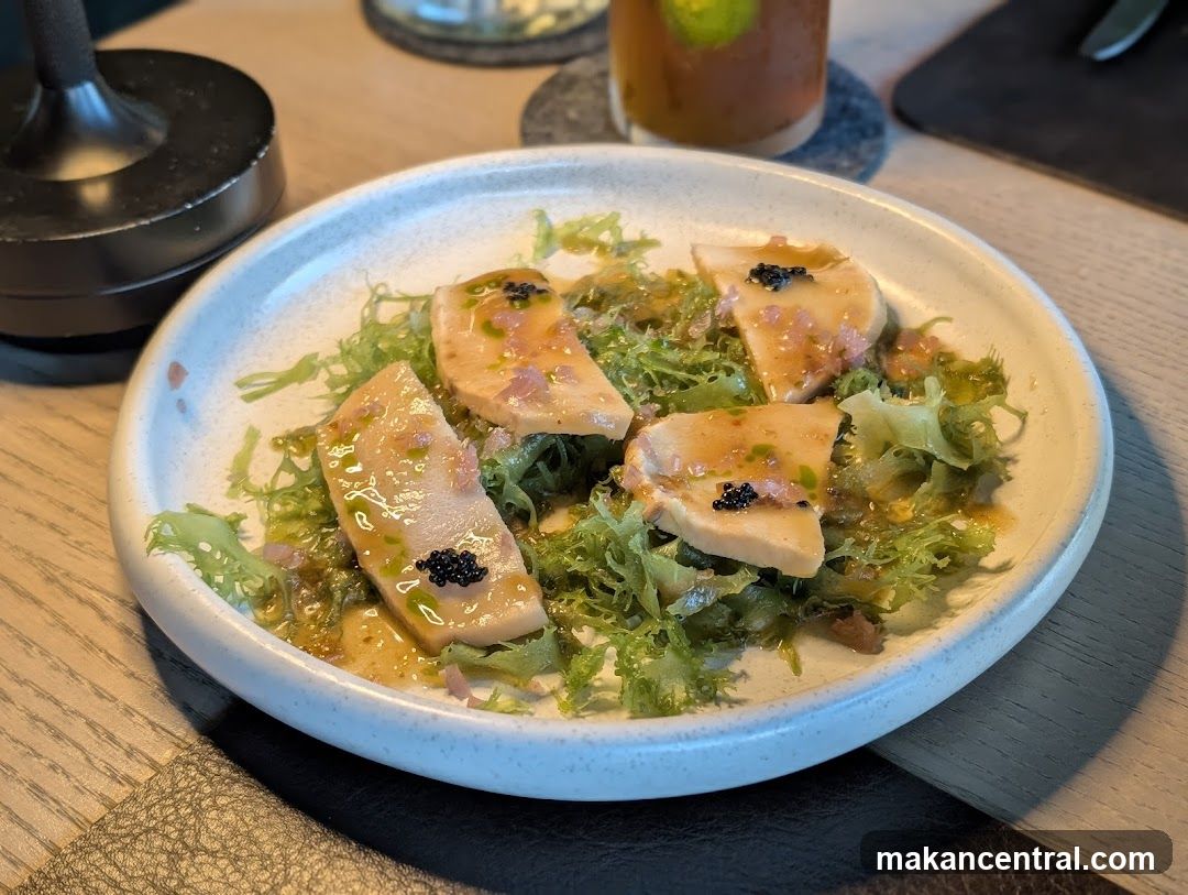 Seared Scallops with Caviar