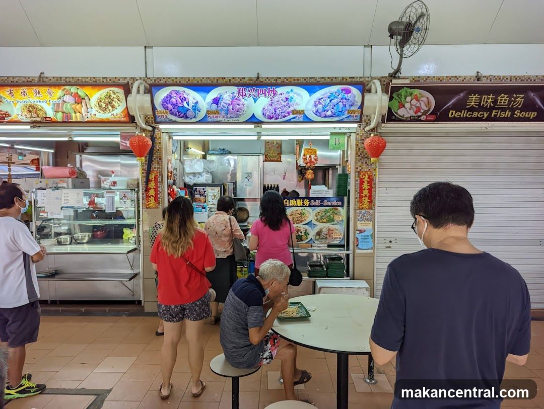 Food Stall with Menu Displays
